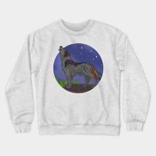 Howling Wolf Crewneck Sweatshirt